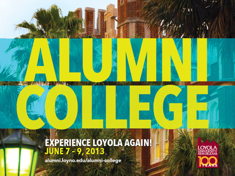 Loyola Alumni College 2013 screenshot 2
