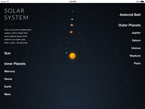 Solar System Exploration screenshot 2