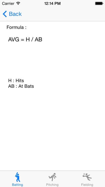 Baseball Statistics Calculator screenshot-4