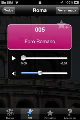 Roma audio guía turística (audio en español) screenshot 3