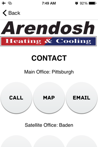 Arendosh Heating & Cooling screenshot 2