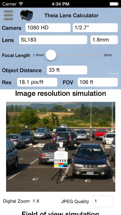 Lens Calculator