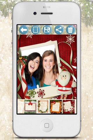 Christmas photo frames editor. screenshot 3