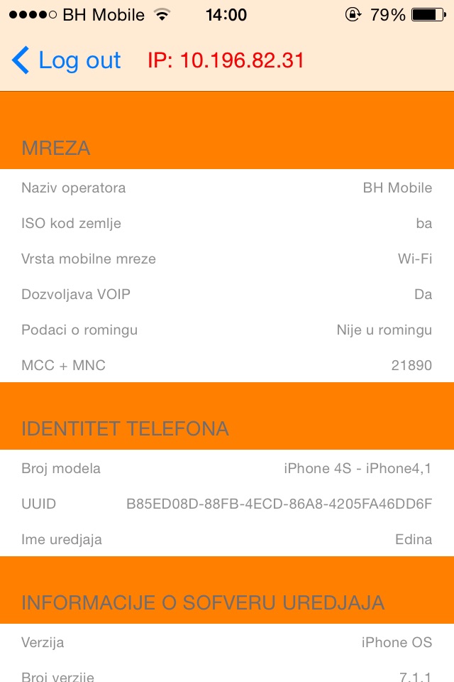 BHT mobileDiag screenshot 2
