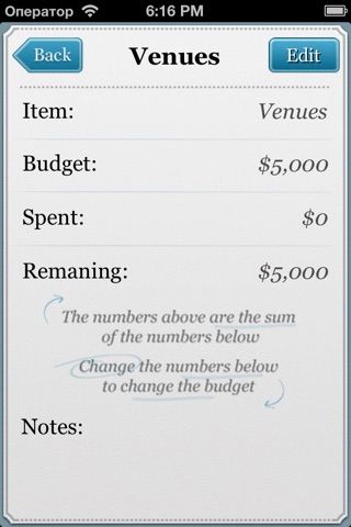 Wedding Budget. Honeymoon, Engagement, Ceremony and Venue Planner screenshot 3