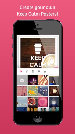 Keep Calm - Turn your instagram, facebook photos into Keep C(圖2)-速報App