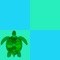 Don't Step the Blue Tiles: Jumpy Turtle Version