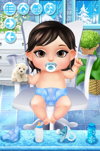 Newborn Eskimo - Baby Care Doctor Game screenshot 4