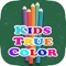 Kids True Color - Correct Names and Color Pencils Matching