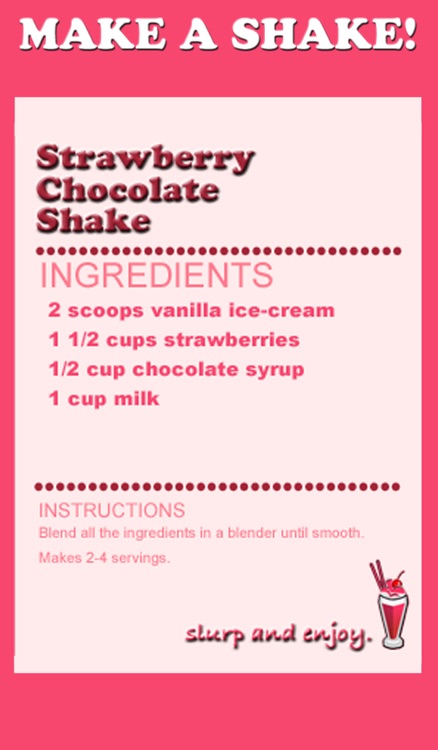 Milkshake Recipes screenshot-3