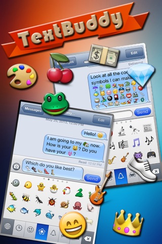Text Buddy - An Email and Text Enhancement App - Emojis, Emoticons, Characters, & More! screenshot 3