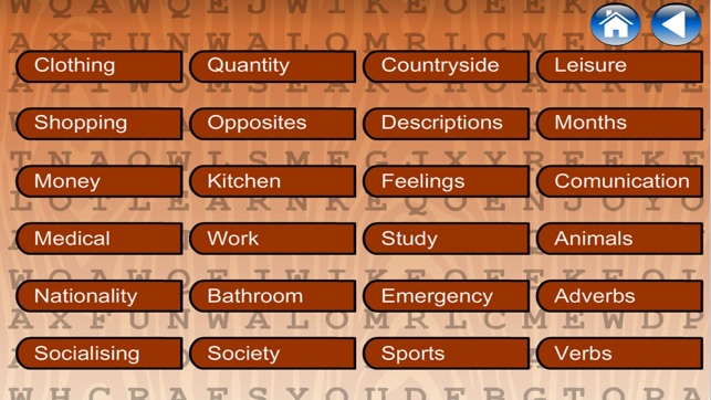 Word Search (English/Spanish/French)(圖4)-速報App