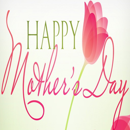 Mother’s day card. Customize and send mother’s day greeting cards! Icon