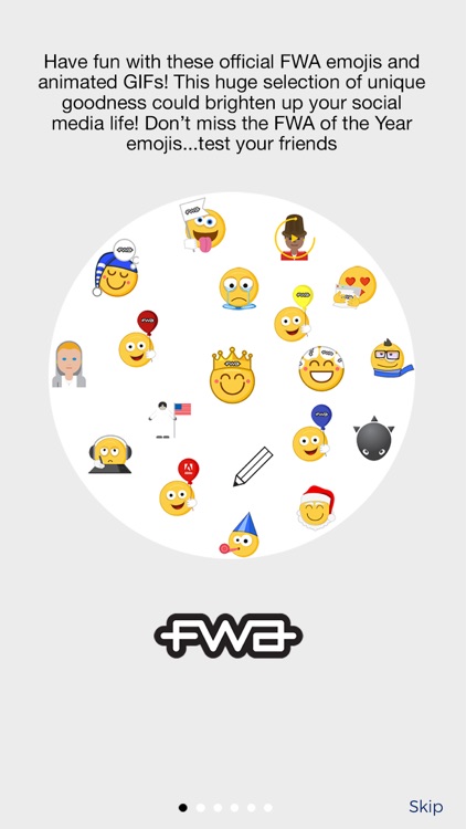 The FWA Emoji and GIF Keyboard