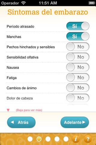 Pregnancy Test & Pregnant Symptom Checker Quiz screenshot 3