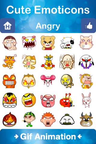 Cute Emoticons for WhatsApp, LINE, Messages, WeChat & Kik Messenger - Animation Emojis screenshot 3