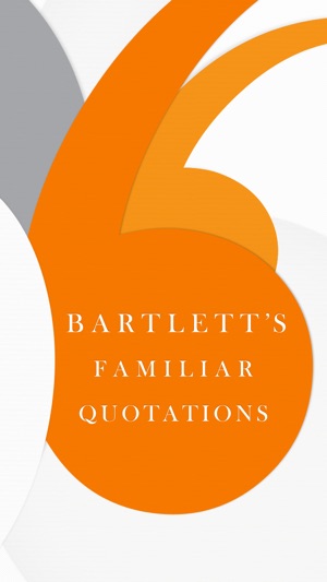 bartlett quotations website