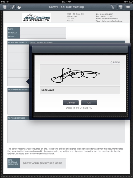 Contractor Forms HD screenshot-3