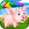 Little Piggy Pro - Oink Oink - Pigs Sports Parachute Glide!