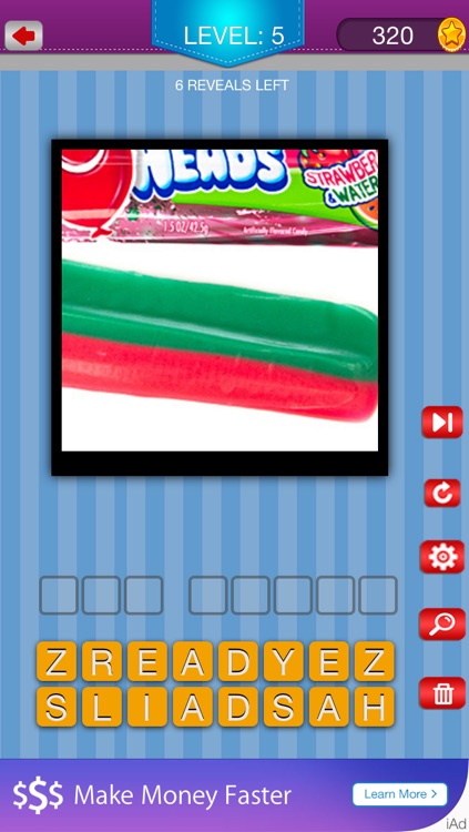 Guess the Snacks - Trivia Puzzle Quiz for Popular Famous Junk Foods and Candy