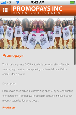 PromoPays Custom T-shirts screenshot 2
