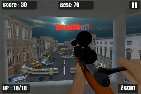 Zombie Sniper Killing Game screenshot 2