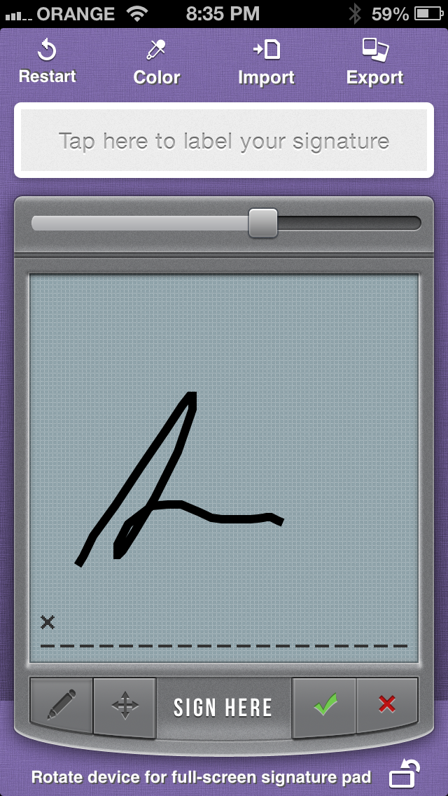 Signatures - Give your email personality Screenshot 4