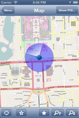 Peking (Beijing), China Map - PLACE STARS screenshot 3
