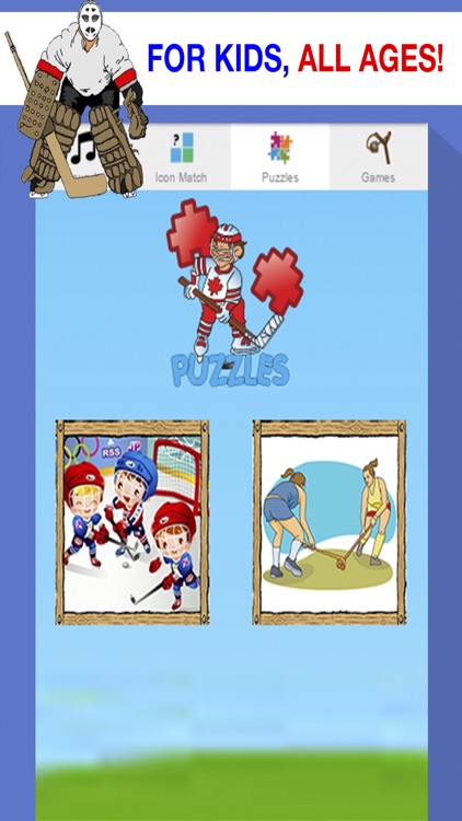 Hockey Games for Kids - Puzzles and Sounds screenshot-3