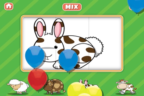 My first Mix & Match Puzzle - Educational Shape Matching Game for Kids and Toddlers screenshot 4