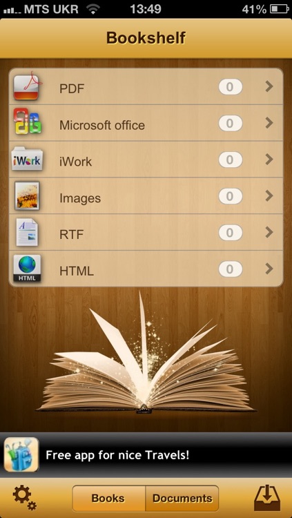uBooks: app for reading books in fb2, epub and other popular ebook formats screenshot-3
