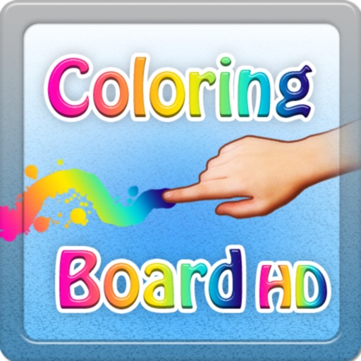 Coloring Board HD, coloring for kids iOS App