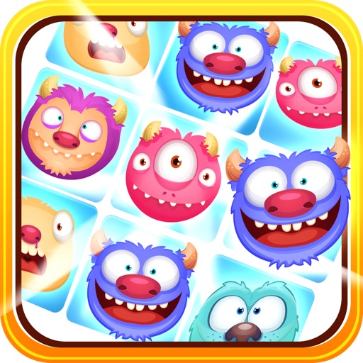 A Fun Monster Match Game - Scary Galaxy of Fluffy Puzzle Pets iOS App