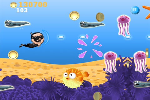 A Gangnam Dive - Free Diving Game screenshot 2