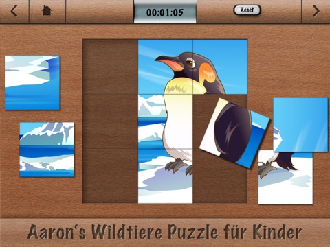 Aaron's wildlife animals puzzle game screenshot 2