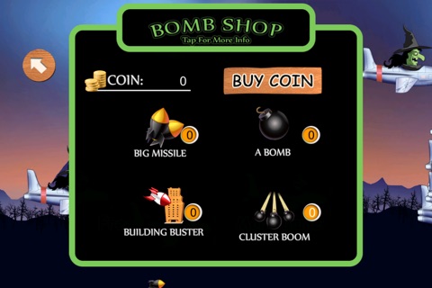 Boom Blast Witch Attack Pro - fantasy aeroplane shooting game screenshot 2