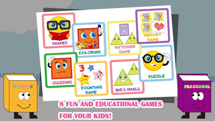 Shapes & Colors Toddler Preschool FREE -  All in 1 Educational Puzzle Games for Kids