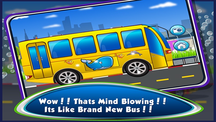 Little Bus Wash – Give Shiny & Tidy Look in your Own Bus Washing Station screenshot-3