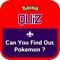 Pokemon Quiz : Puzzle Game