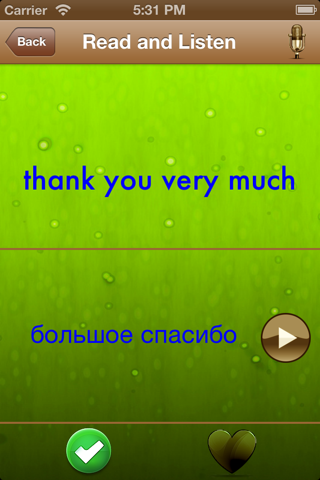 Learn Russian Phrases In Female Voice screenshot 3