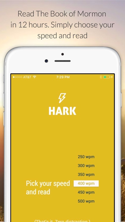 Hark! LDS Scripture Speed Reading screenshot-0