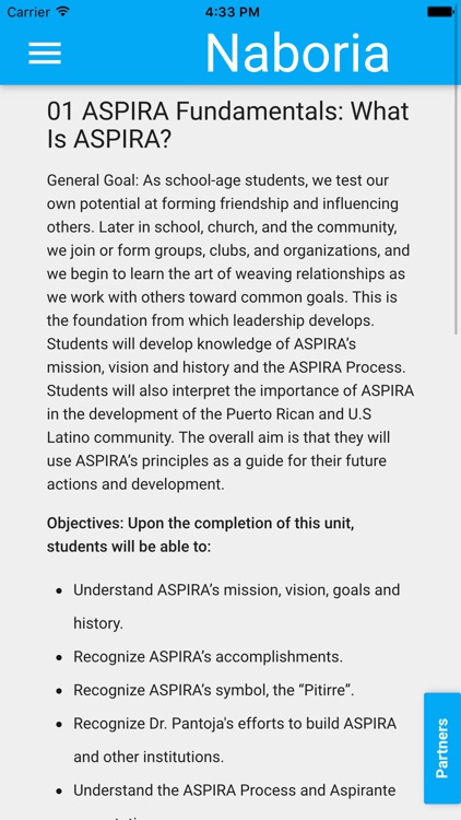 ASPIRA Youth Development Program