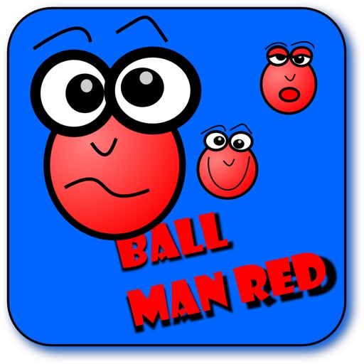 Ball Man Red (bubble game physics shooter) HD icon