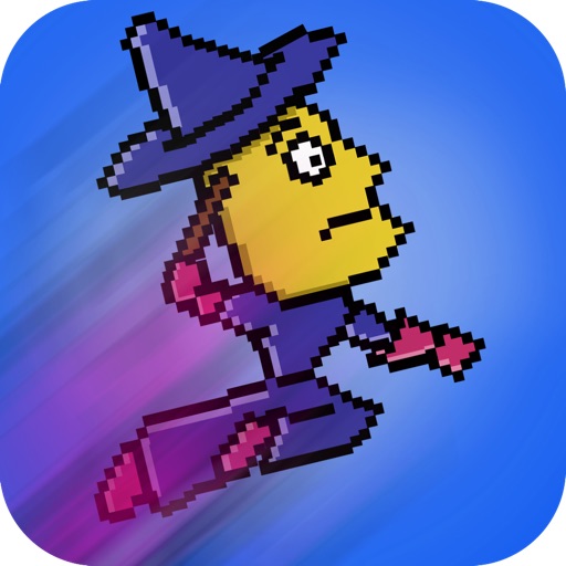 Hoppy Wizard Bird - Tiny Frog Jump-ing The Flappy Way iOS App