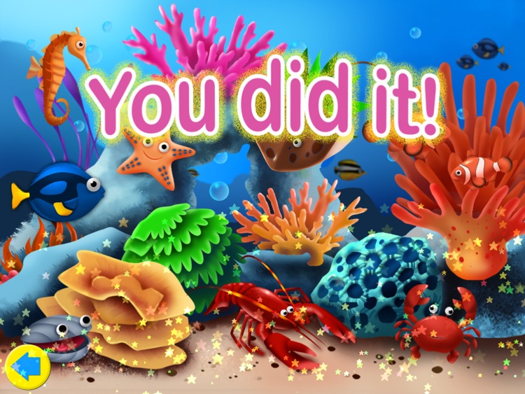Ocean Jigsaw Puzzle 123 for iPad - Word Learning Puzzle Game for Kids
