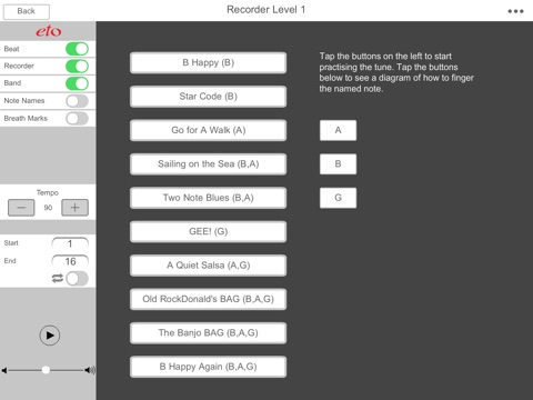 Recorder Level 1 screenshot 2