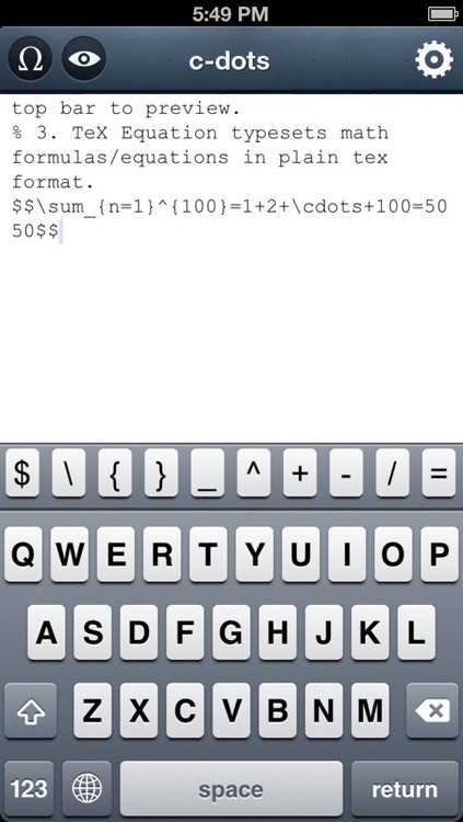 LaTex On The Go - word processor & edit and compile tex files screenshot-3