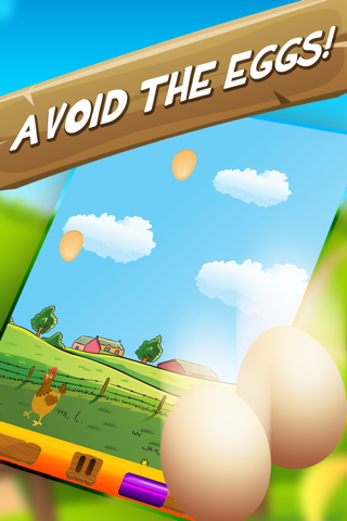 Falling Chicken Egg Quest: Farm Drop Revolution screenshot 2