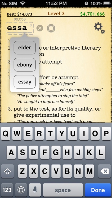 Play Dictionary with Hangman screenshot-3