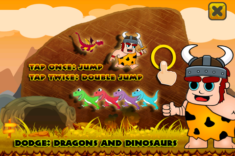Warrior Clash : Race against Clans of Dinosaurs screenshot 2